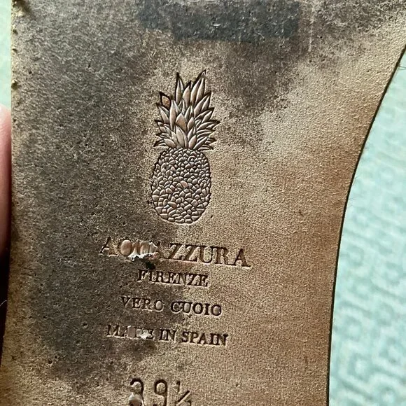 AQUAZZURA Belgravia Espadrilles, size 39.5 - Picture 8 of 12